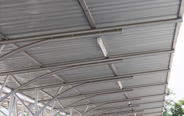 installing Swathwick metal roofing